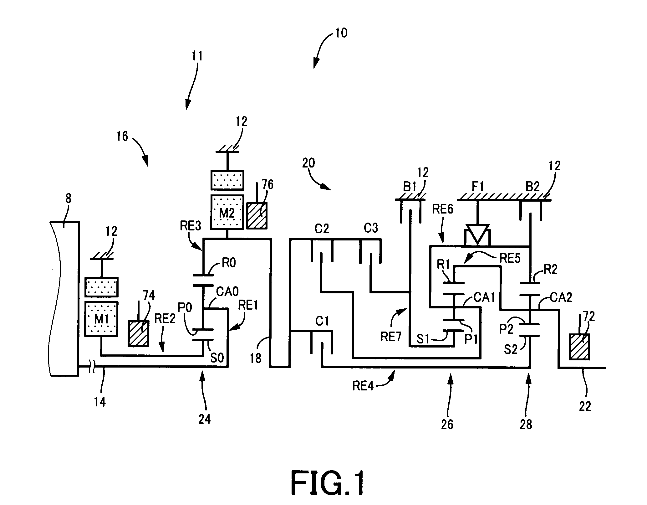 Control apparatus for vehicular power transmitting system
