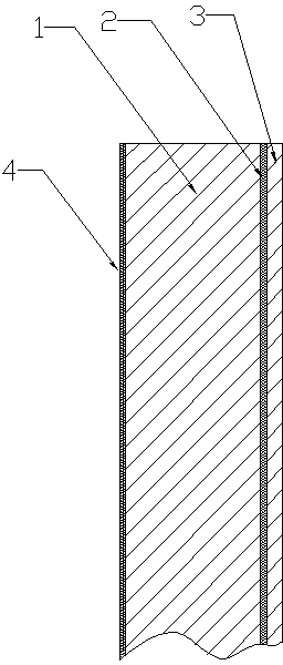 Box type safety hollow heat preservation plate and manufacturing method and application thereof