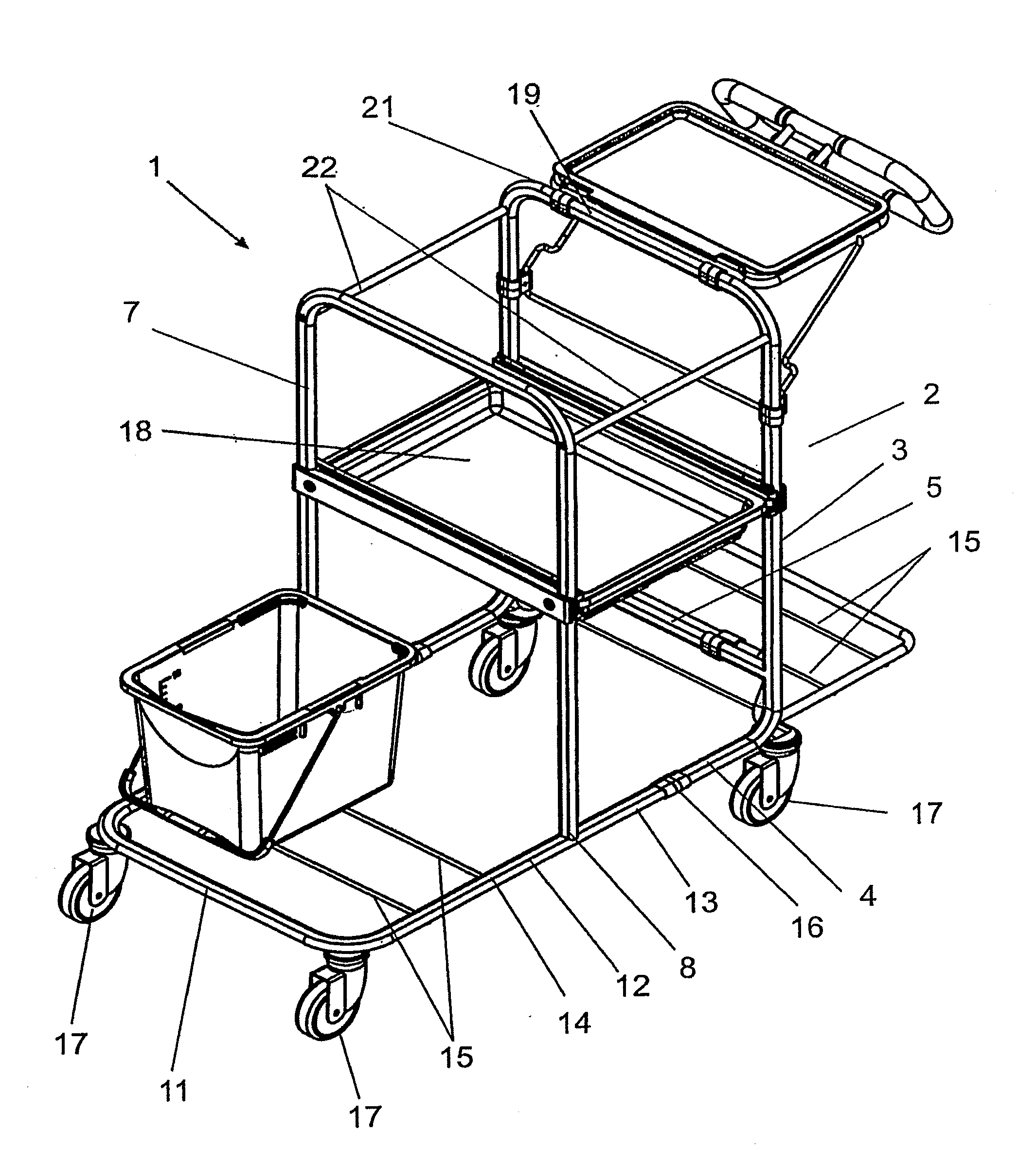 Cleaning cart