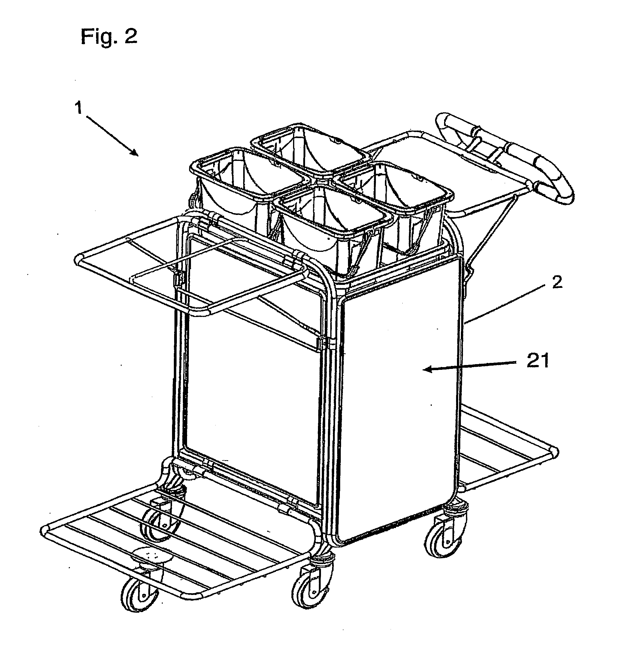 Cleaning cart