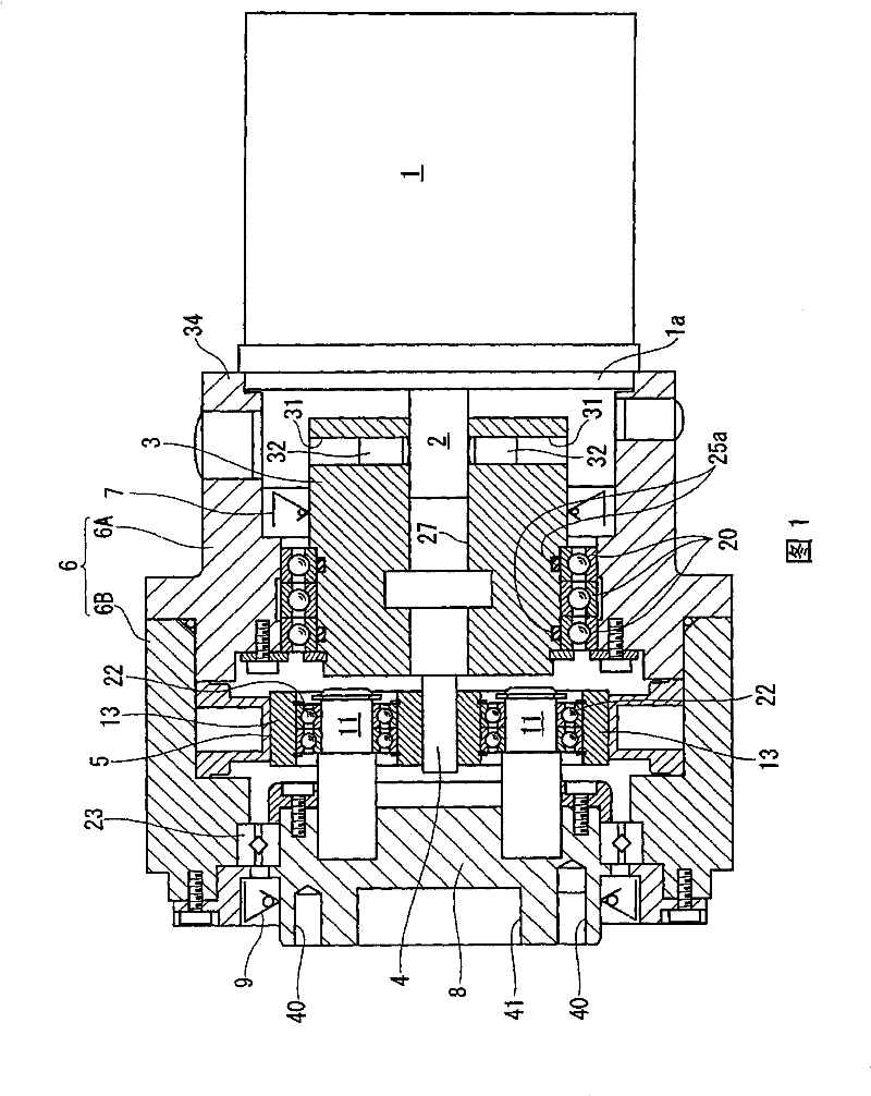 Planetary roller reduction gear