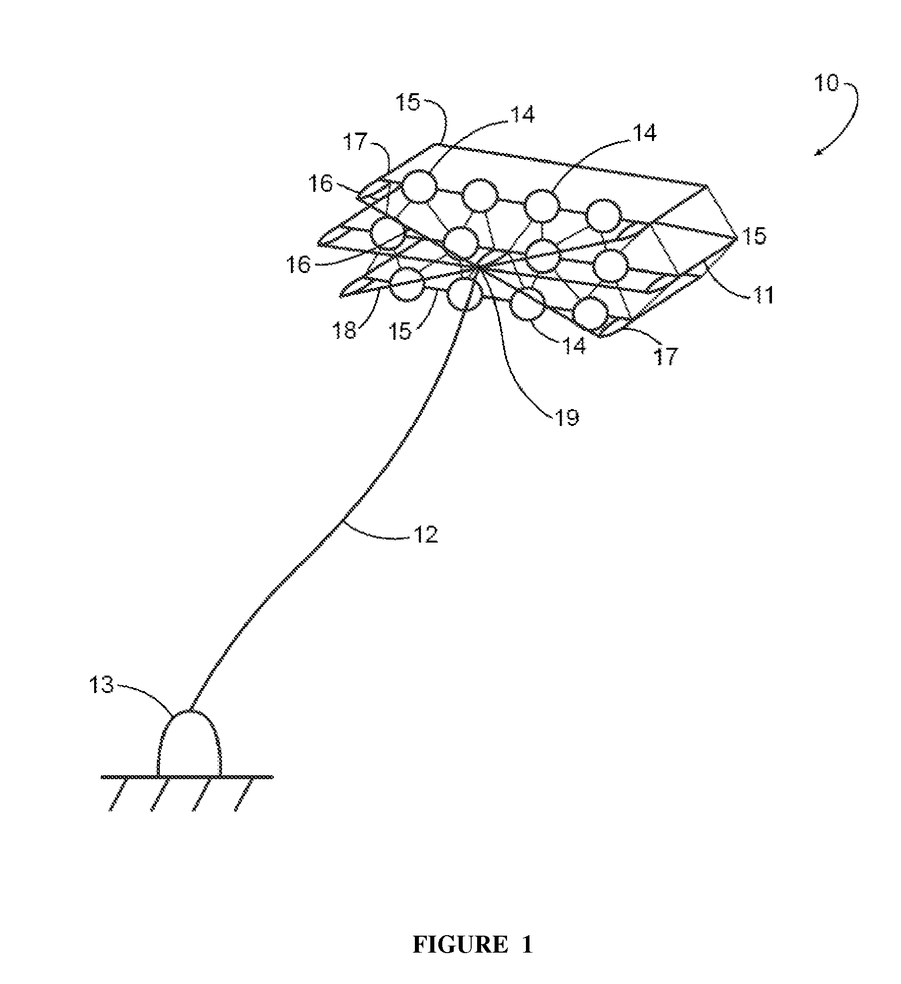 Airborne Power Generation System With Modular Structural Elements