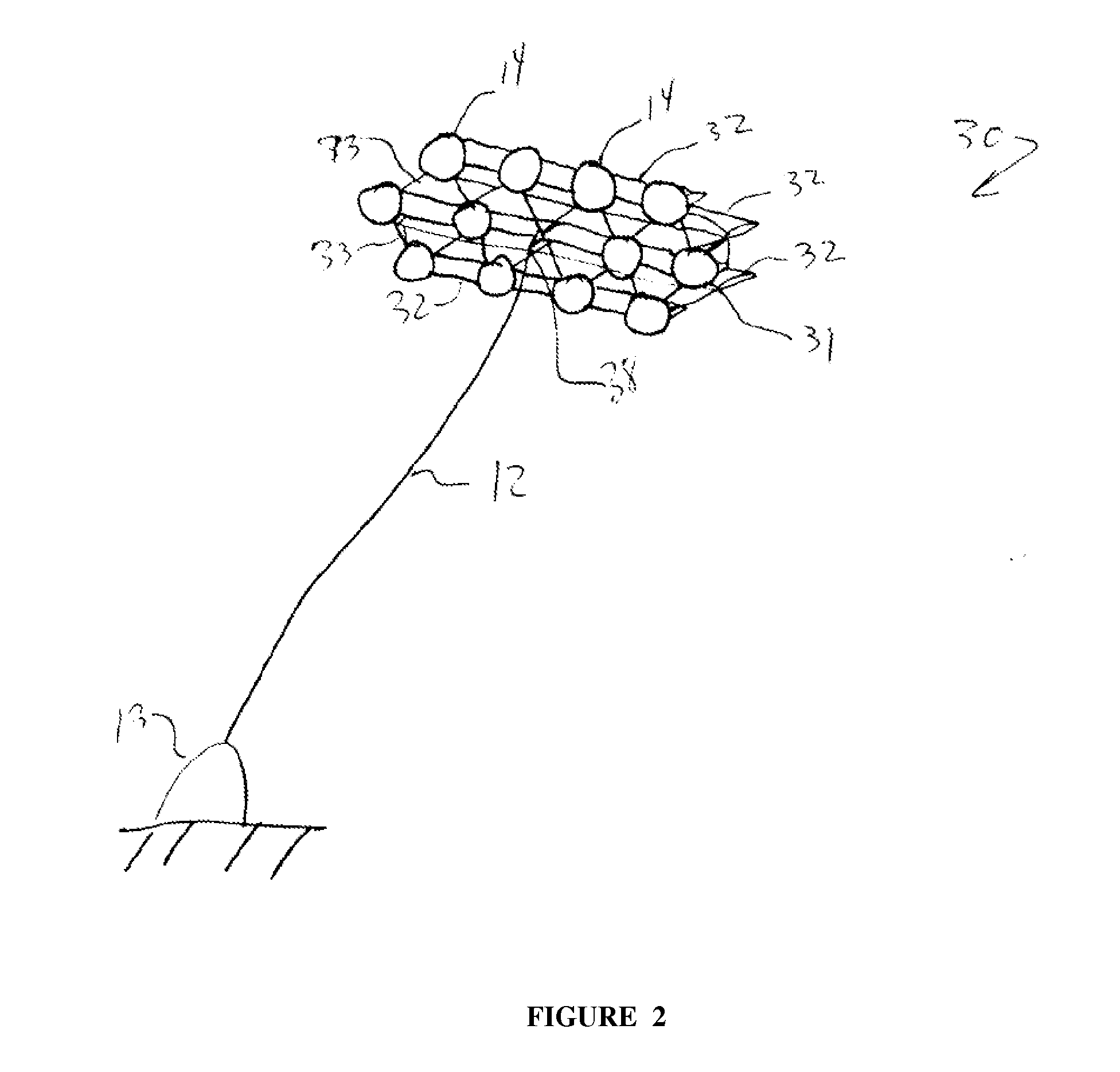Airborne Power Generation System With Modular Structural Elements