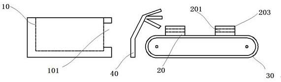 An automatic feeding system for precision components