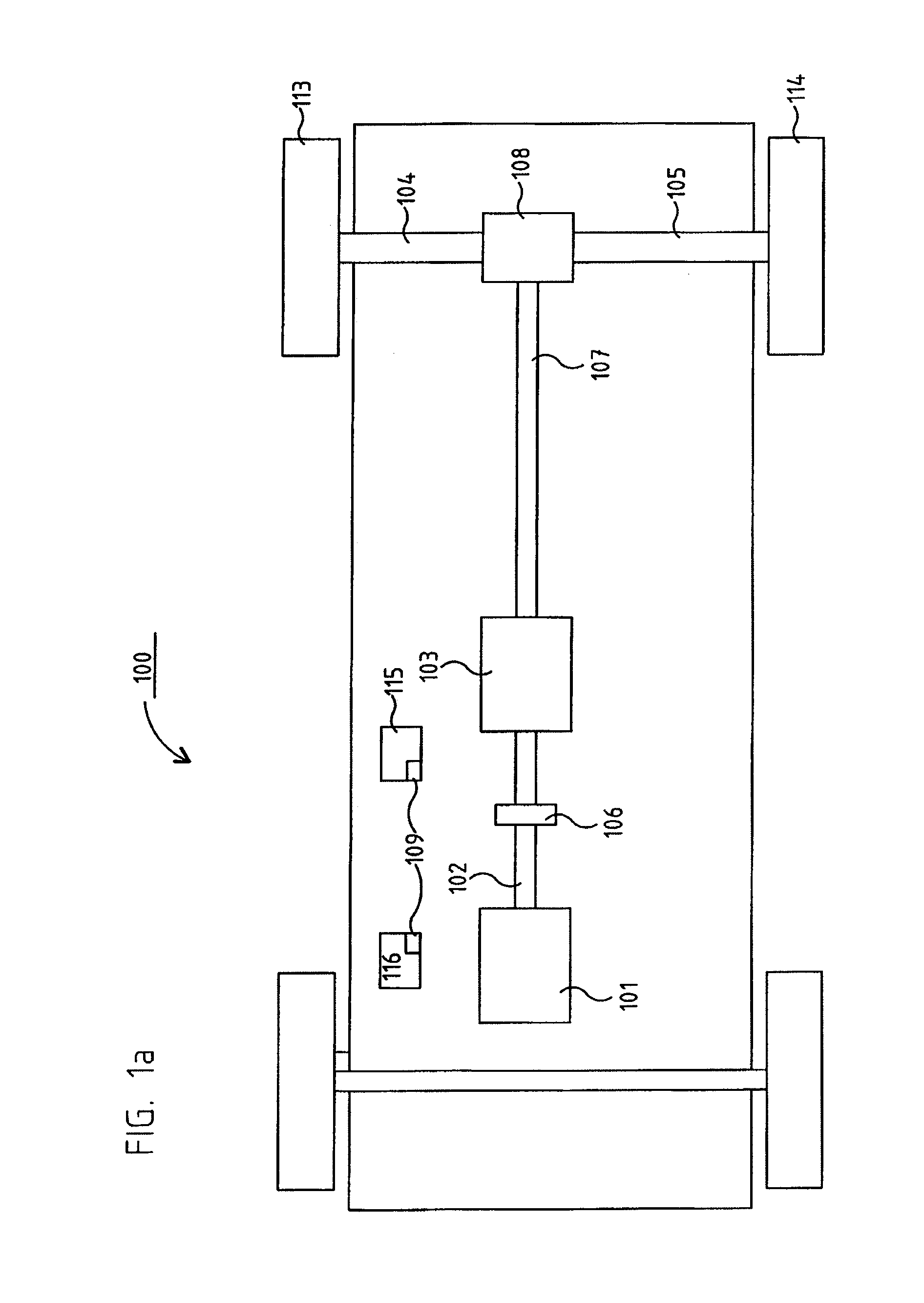 Method and system for driving of a vehicle