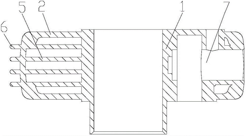 Boiling type water cooling system for engine and engine