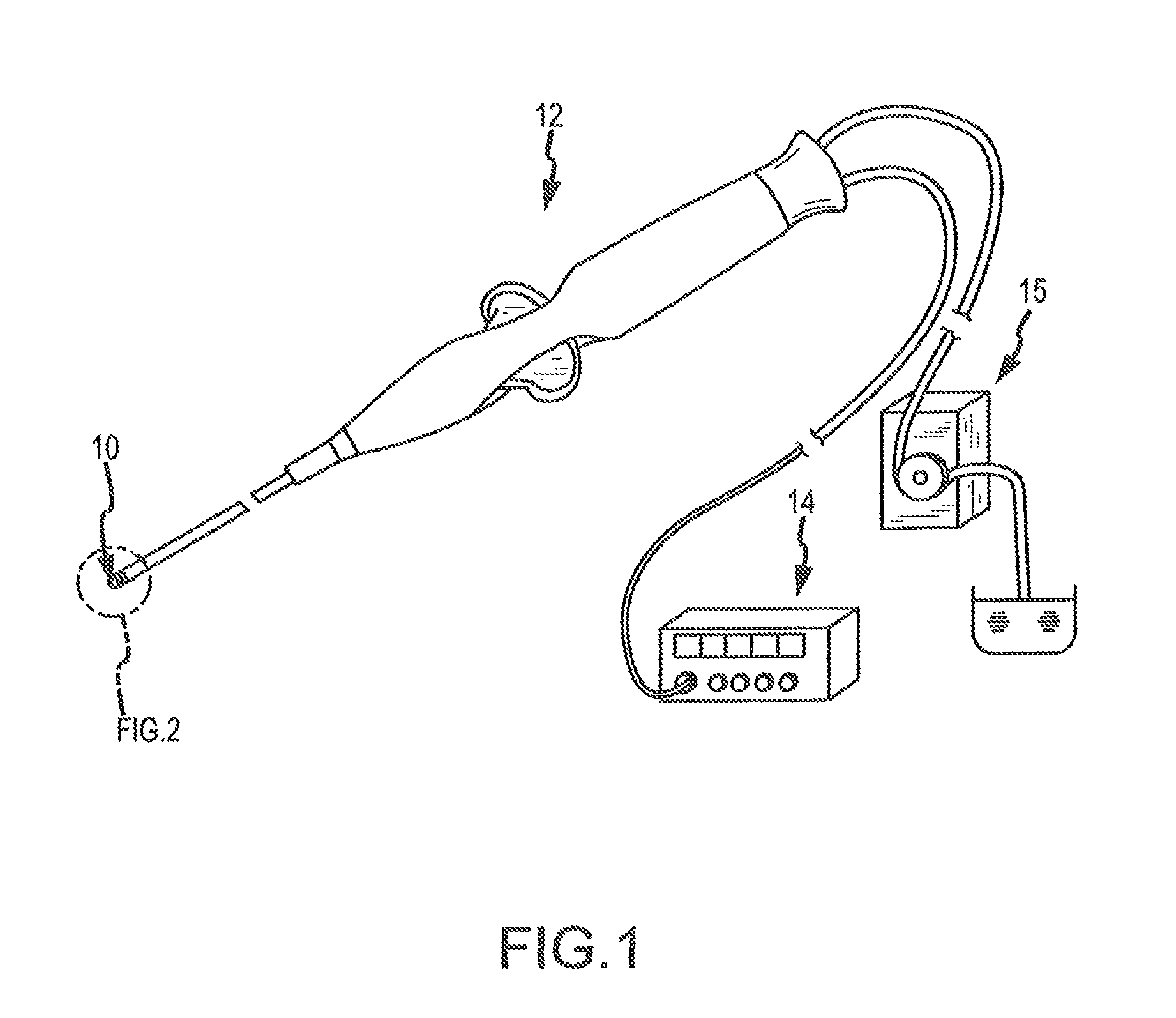 Irrigated ablation catheter having parallel external flow and proximally tapered electrode