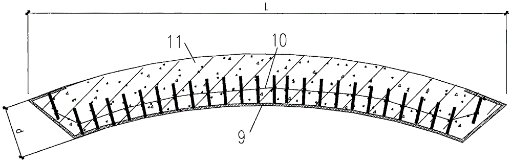 Internal steel plate assembly type circular underground granary with prefabricated caulking strips