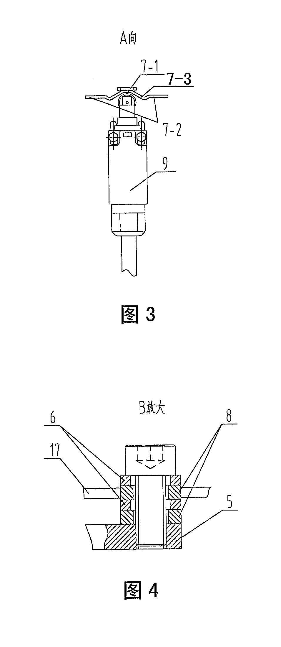 Overspeed protection device for escalator or moving walkway