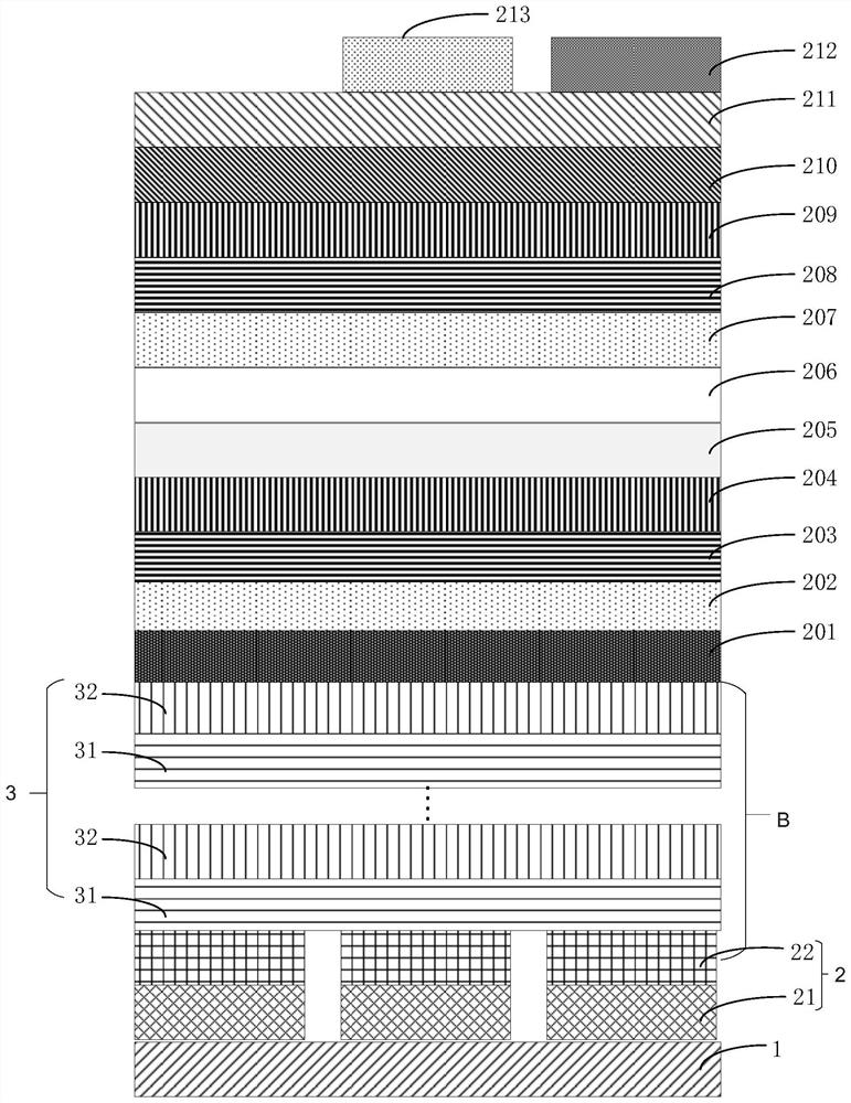 Transparent display panel, display device, light-emitting display device and preparation method