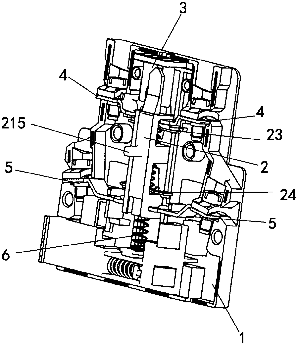 Auxiliary contact with indication function, and contactor