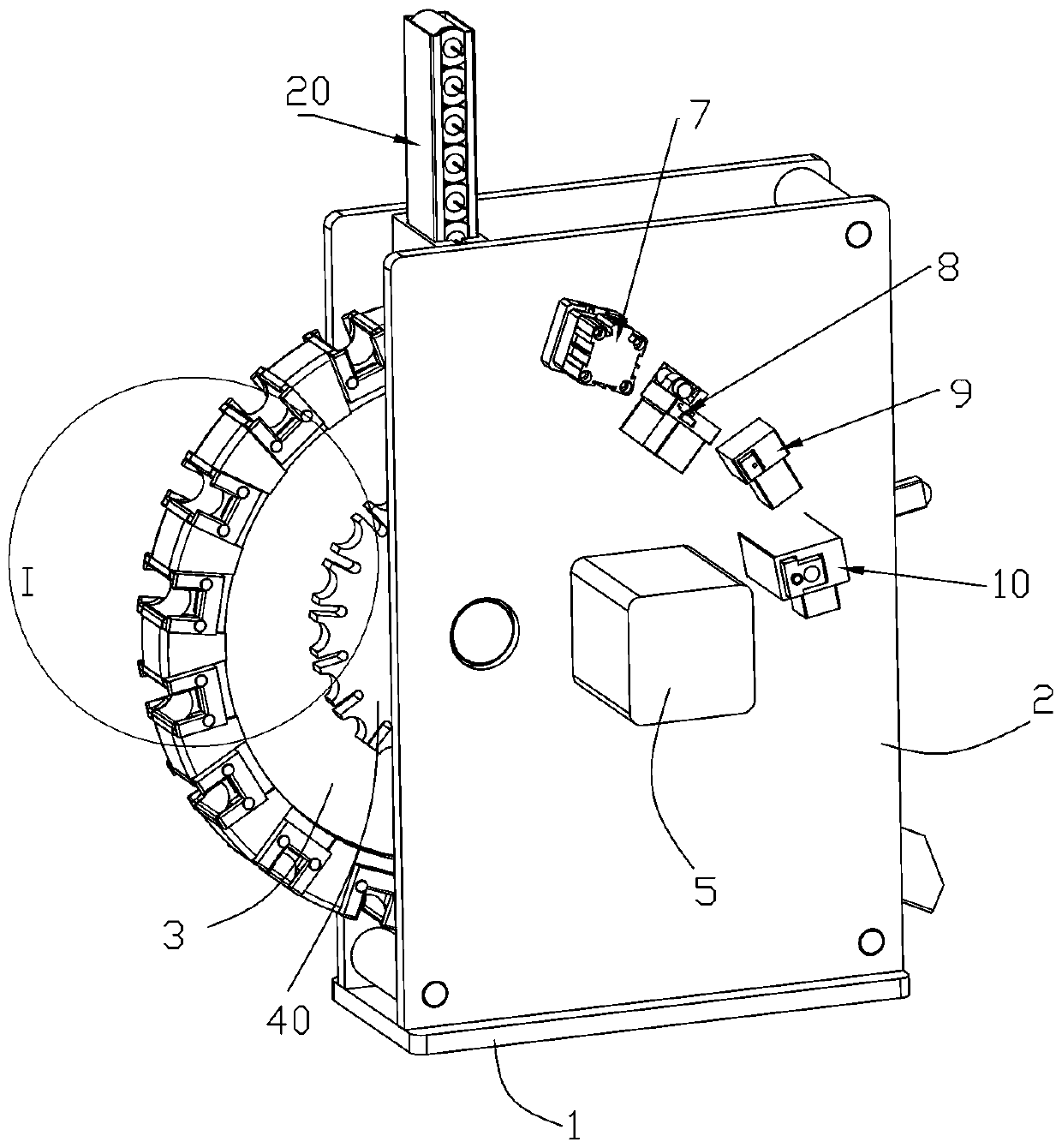 Intelligent rotary capacitor welding machine assembly line and welding method