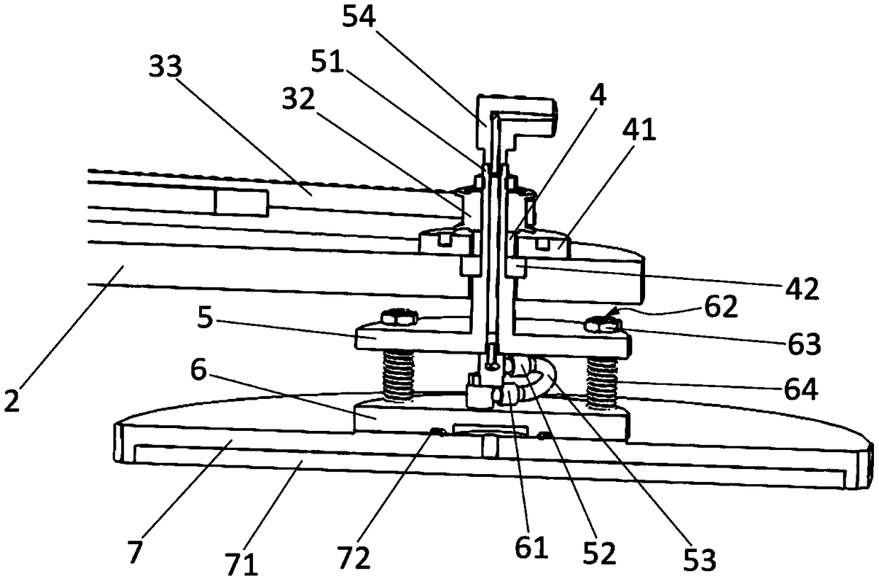 A self-rotating cleaning robot system for end faces