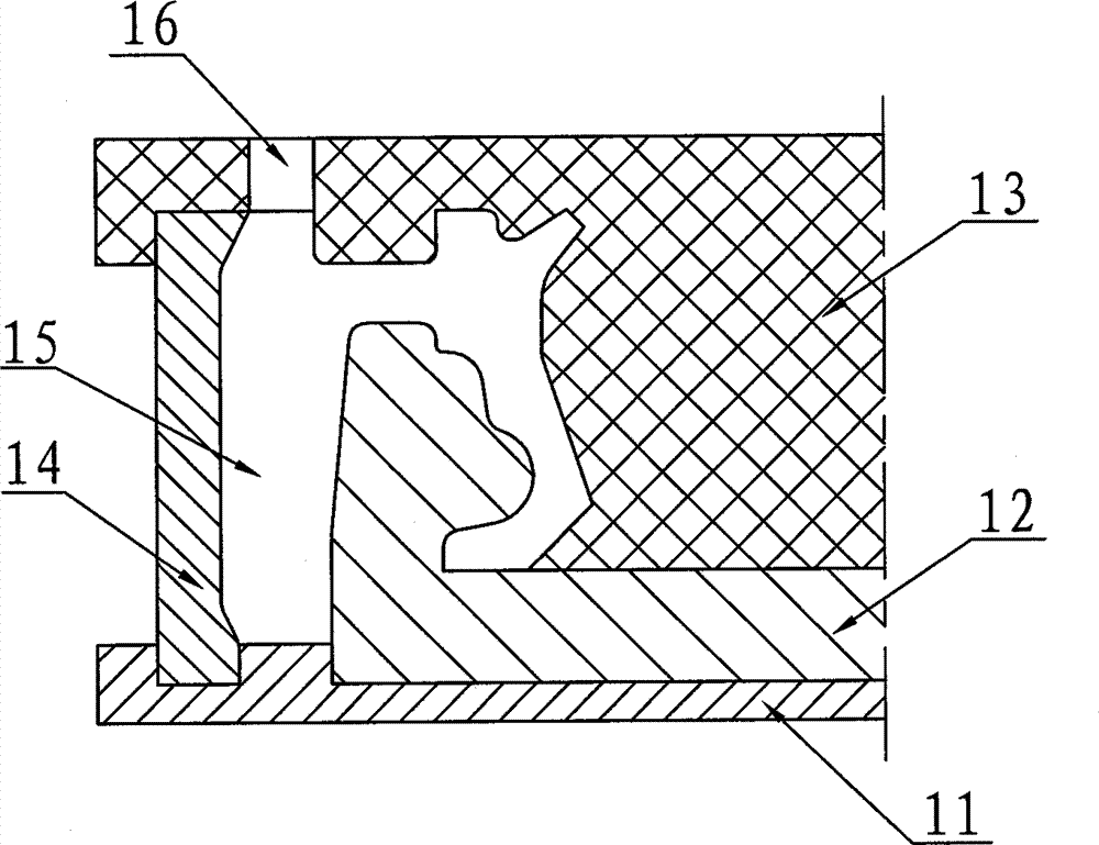 Rotating-shaft lip-shaped seal ring framework deviation-resisting compacting mold
