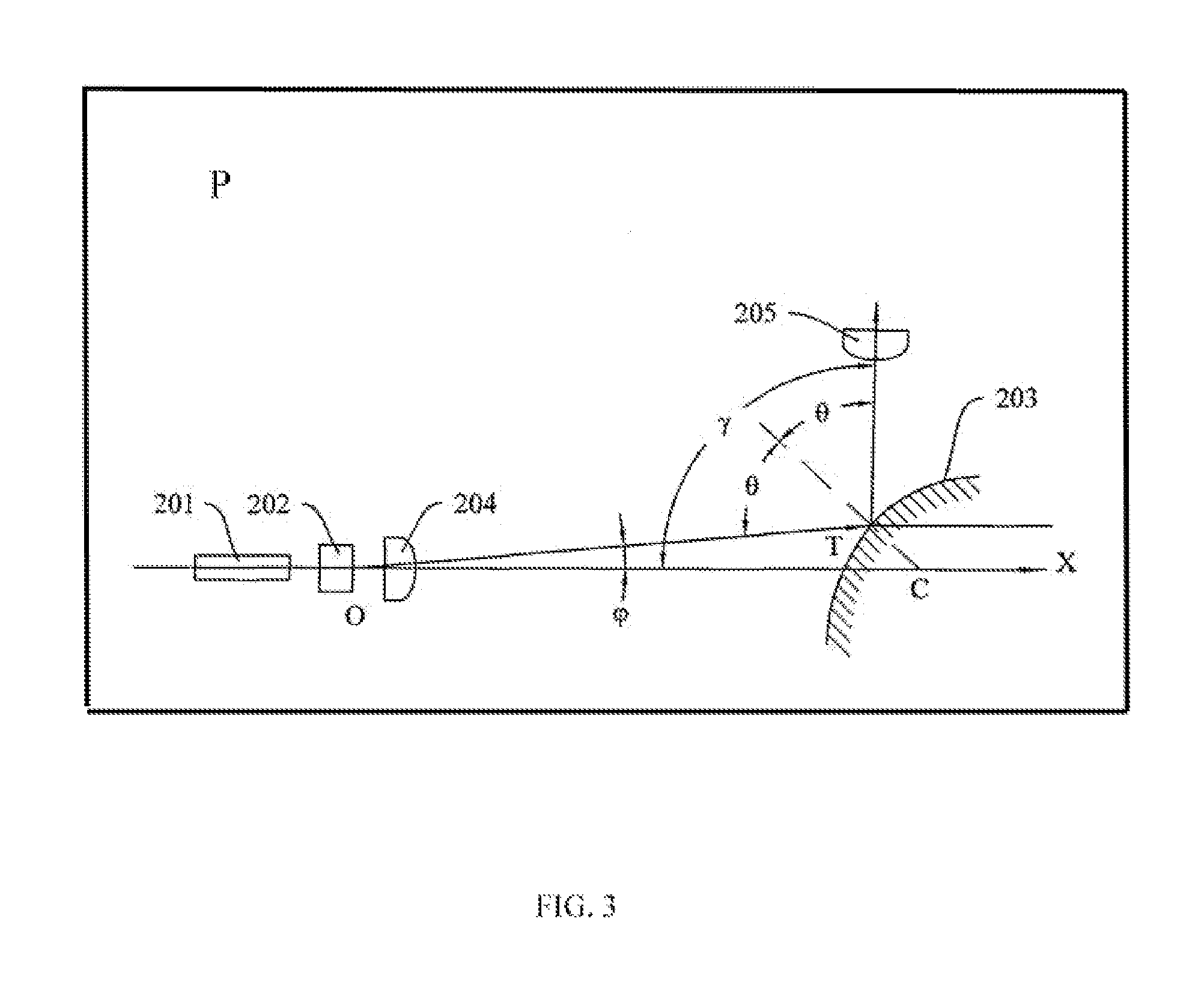 Optical-deflection accelerating device