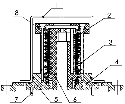 Conductive control device of fiber brush structure