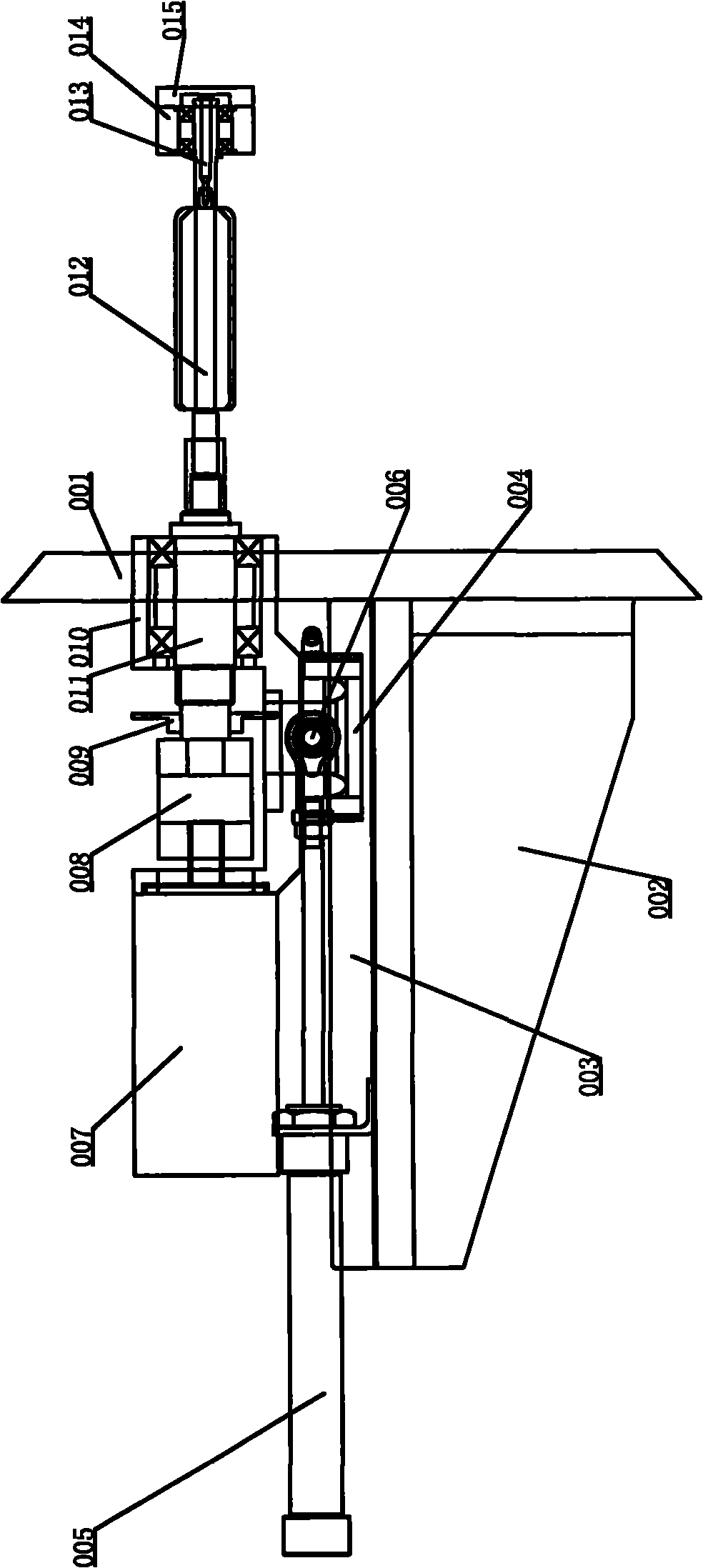 Winding device of battery electric core