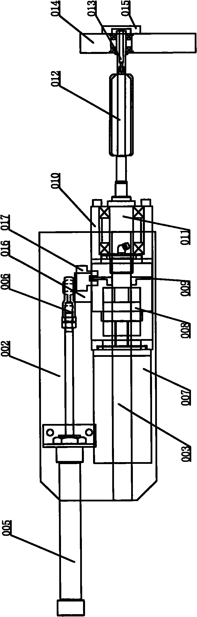 Winding device of battery electric core