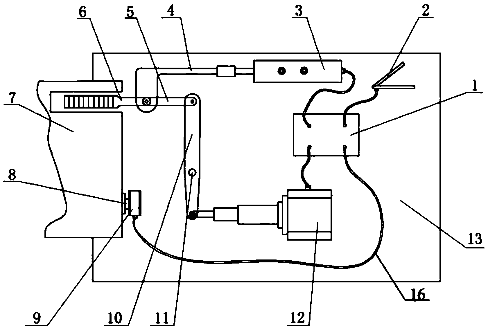 Diesel engine speed control device