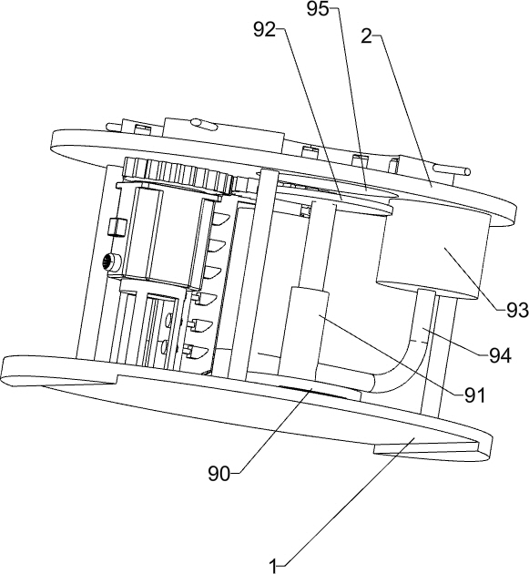 A marking equipment for flange plate stamping