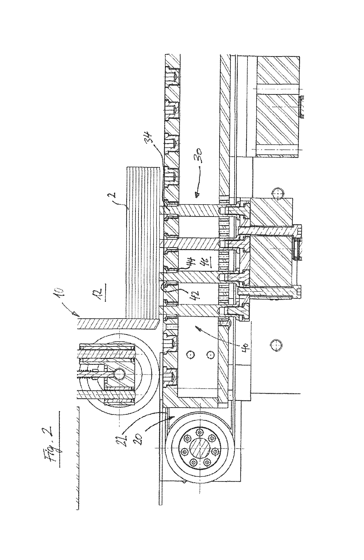 Apparatus for separating workpieces