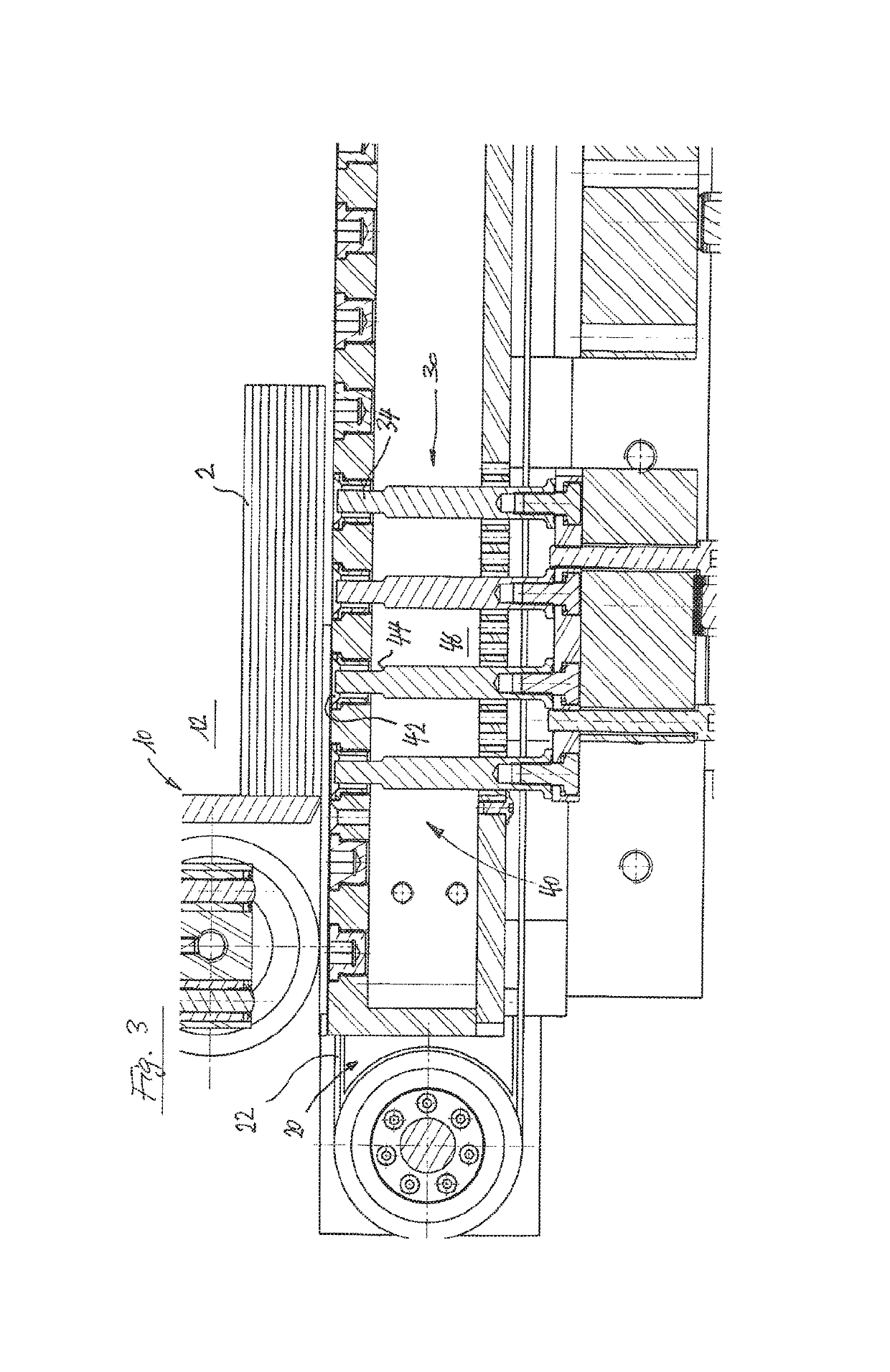 Apparatus for separating workpieces