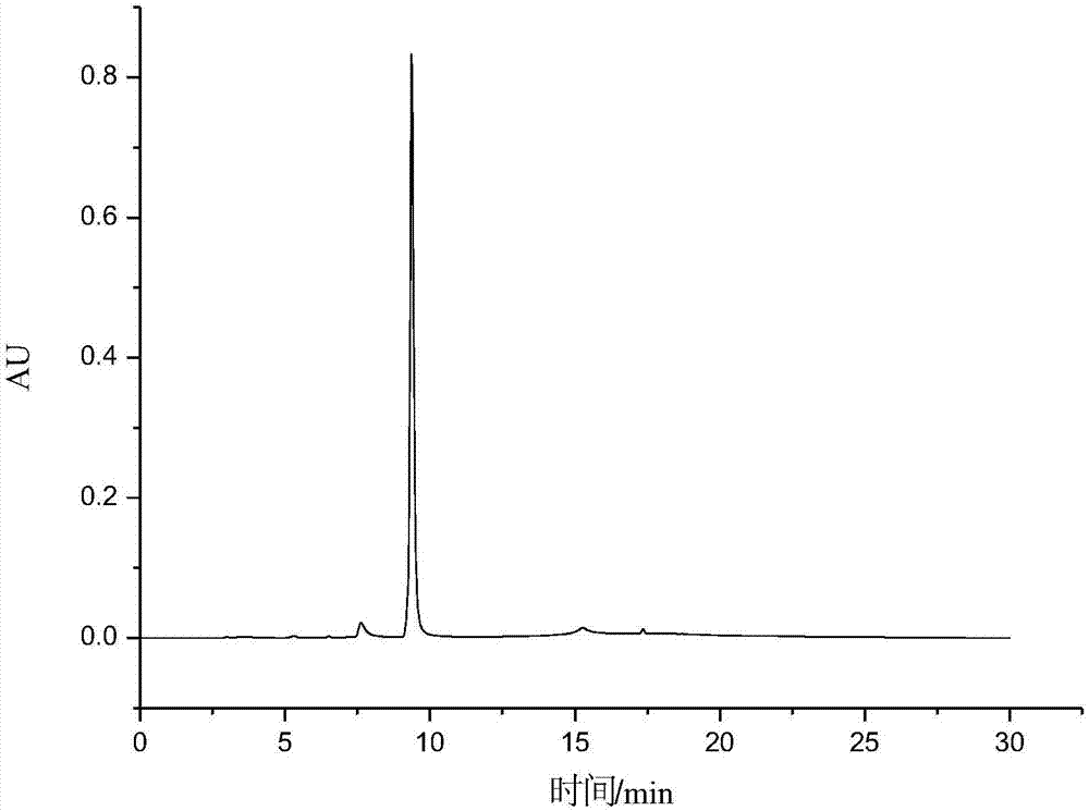 Method for separating flavone compound from hericium erinaceus by applying high-speed countercurrent chromatography