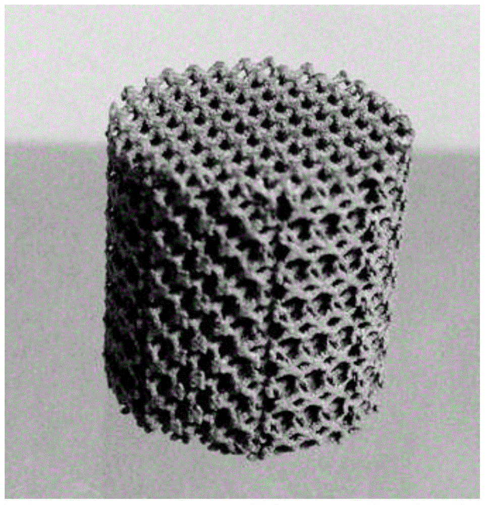 BMP microsphere loaded 3D printing porous metal stent and preparation method thereof