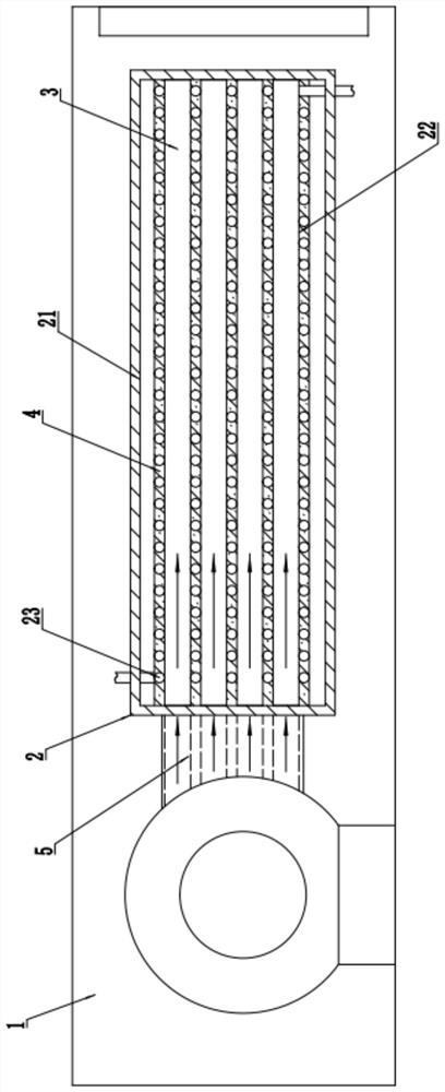 Noise reduction structure of ceiling type air conditioner