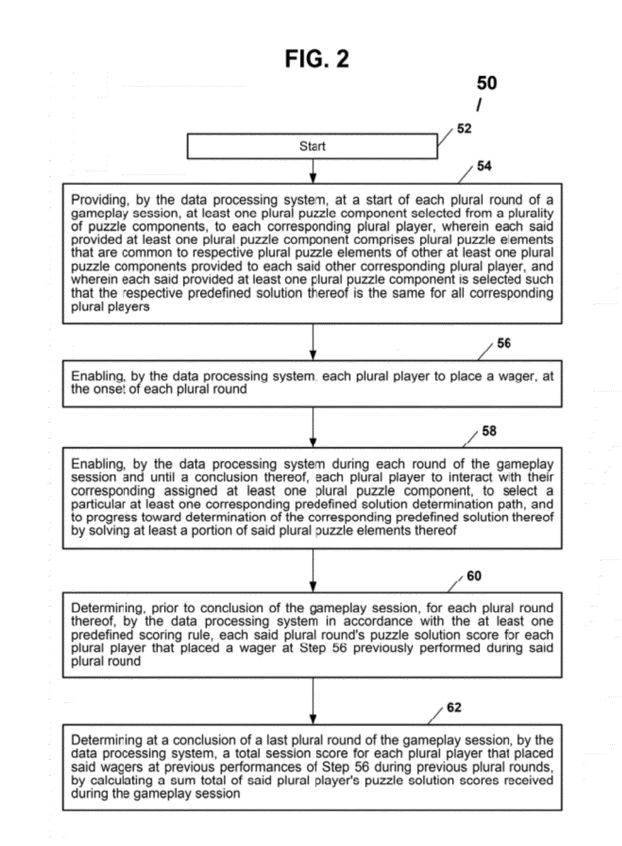 System and method for providing and managing a competitive puzzle-based game having at least one risk element