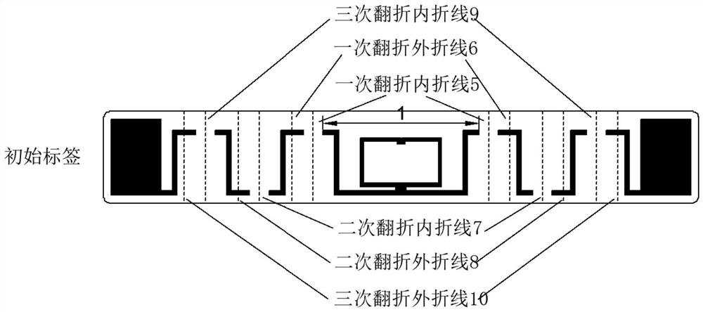 Performance-variable ultrahigh frequency RFID tag