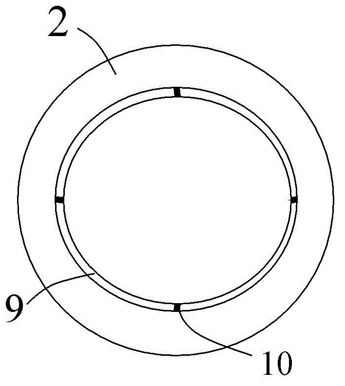 Large-caliber aspheric surface primary mirror detection device and method