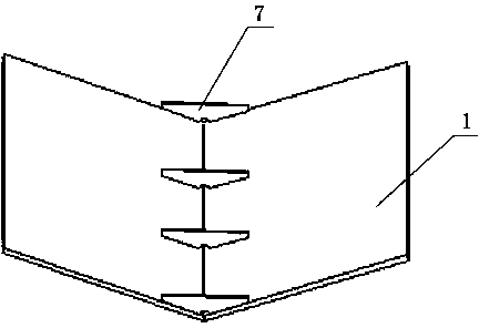 Processing and manufacturing method of huge pentagonal steel column