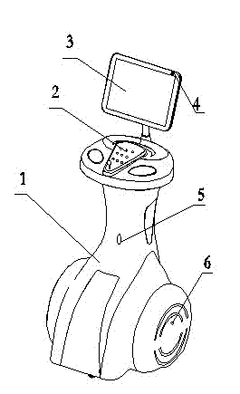Robot ordering system and ordering method thereof