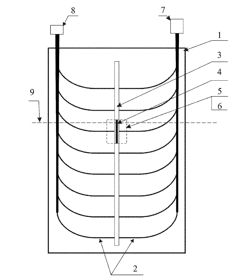 Liquid level measurement method based on magnetic coupling and optical fiber pair array