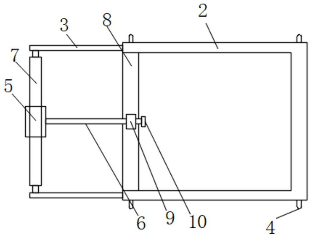 A guide roller for a tower crane standard section