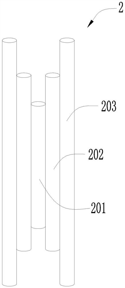 Safe fence structure for animal husbandry