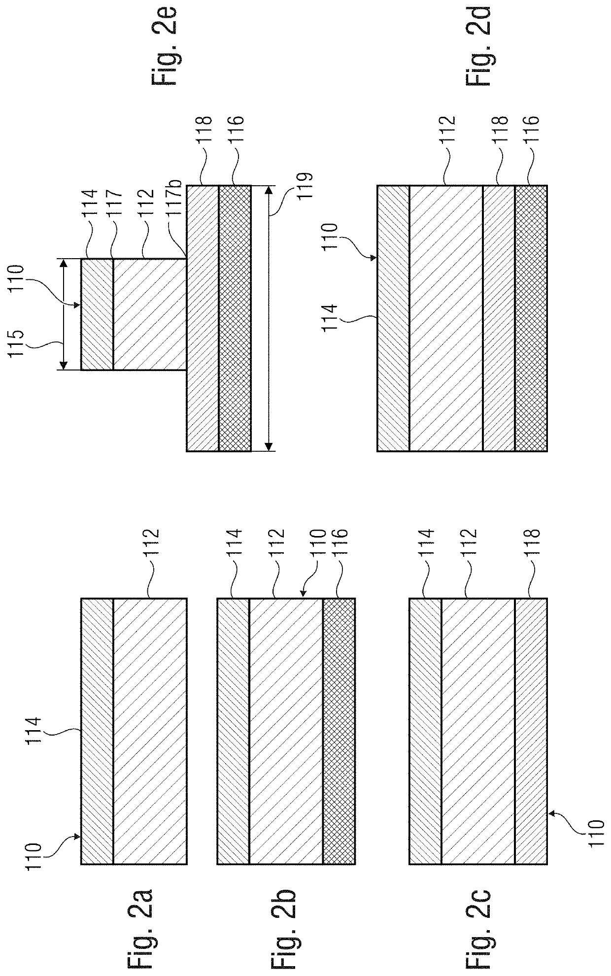 Ferroelectric semiconductor device and method for producing a memory cell