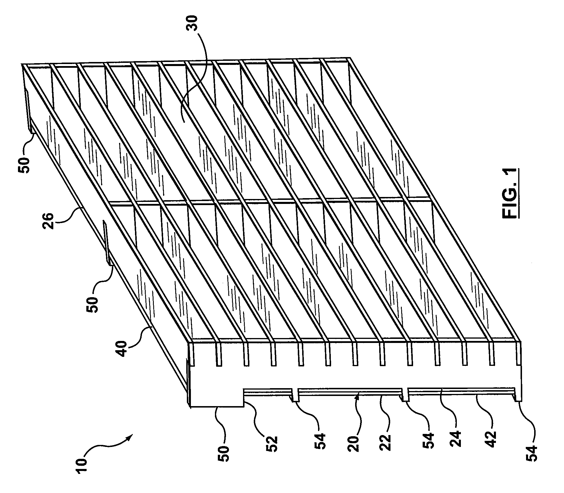 Vertical plant supporting system