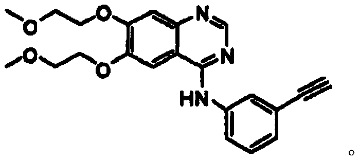 Synthetic method of erlotinib intermediate