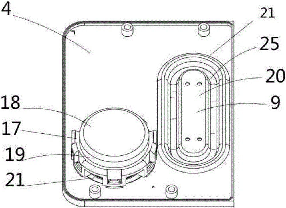 Portable sound effect enhancing device and loudspeaker adopting same