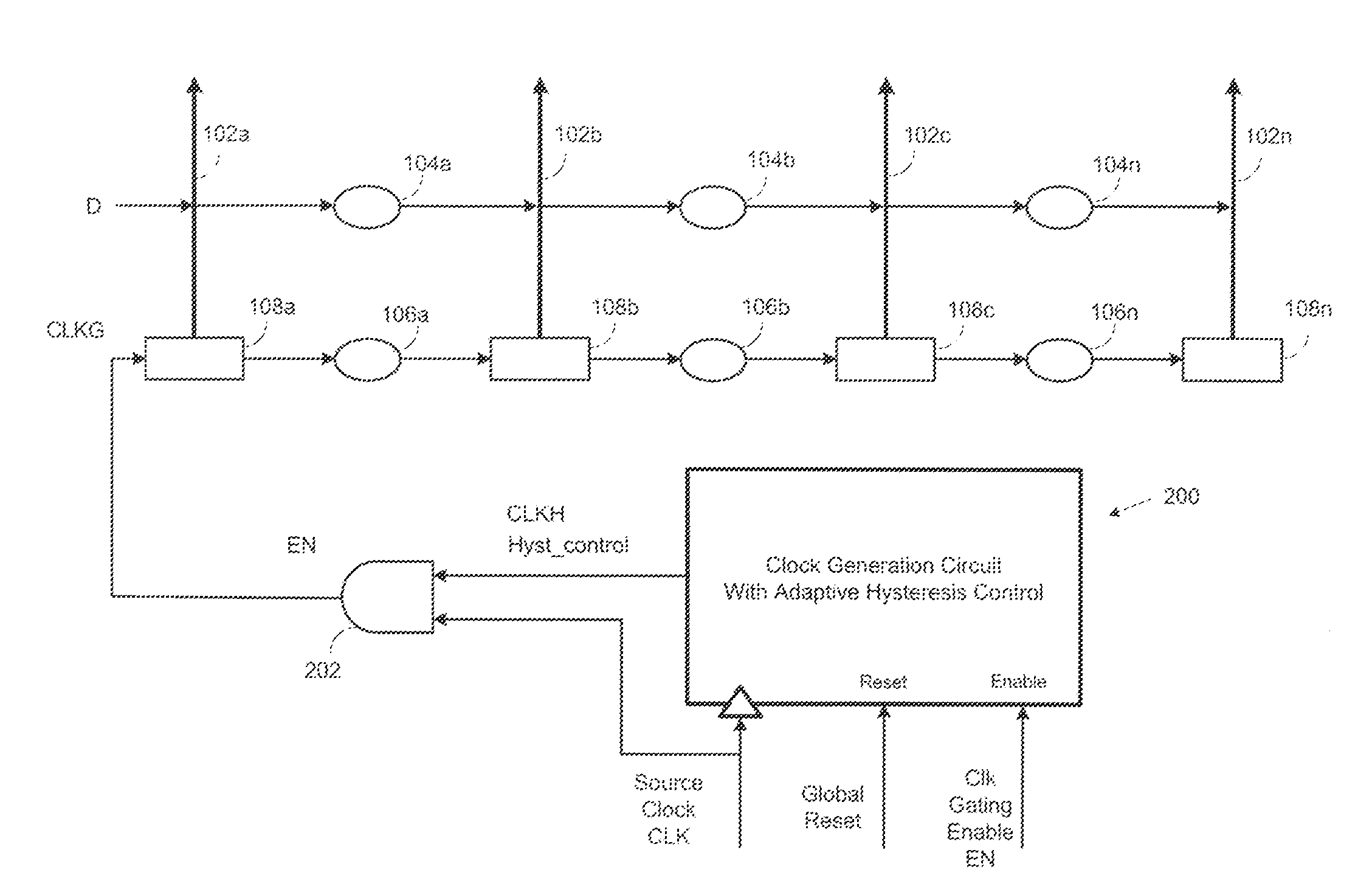 Hysteresis Management in SOI Data Processing Circuits