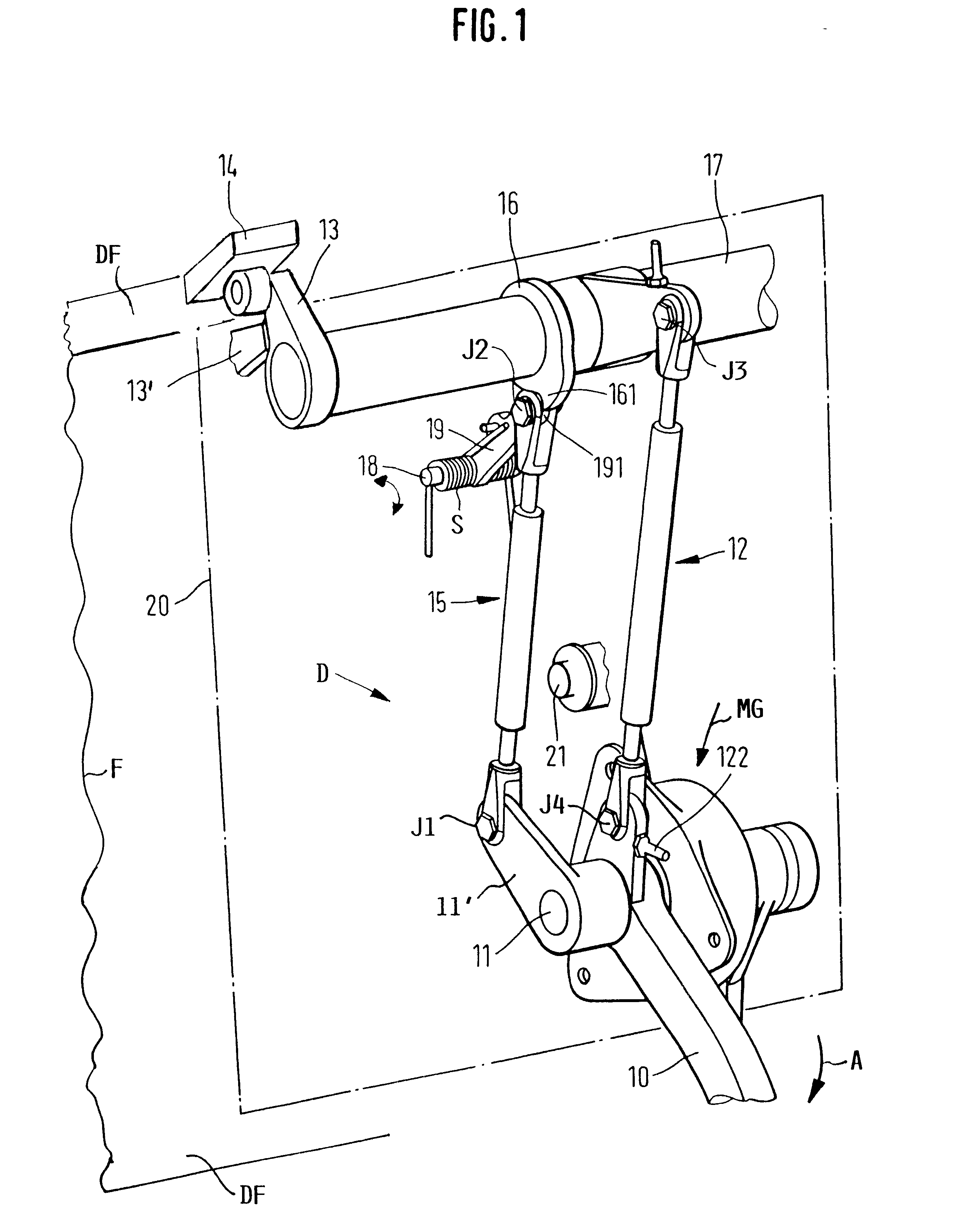 Method and device for closing a door of an aircraft