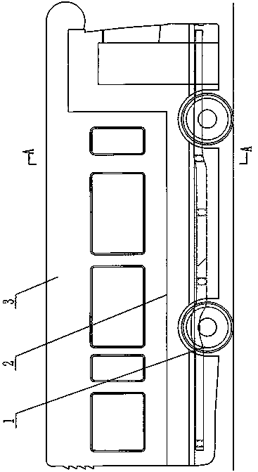 Support lifting double-layer sedan