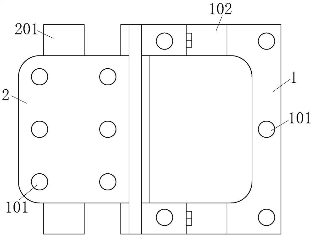 Door and window hinge