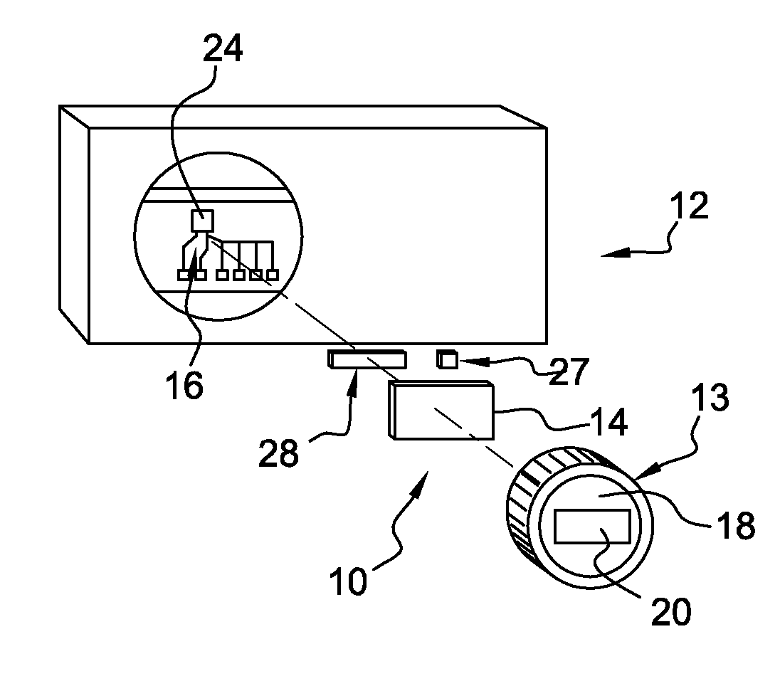 Connection diagnostic device and connection diagnostic method for a display