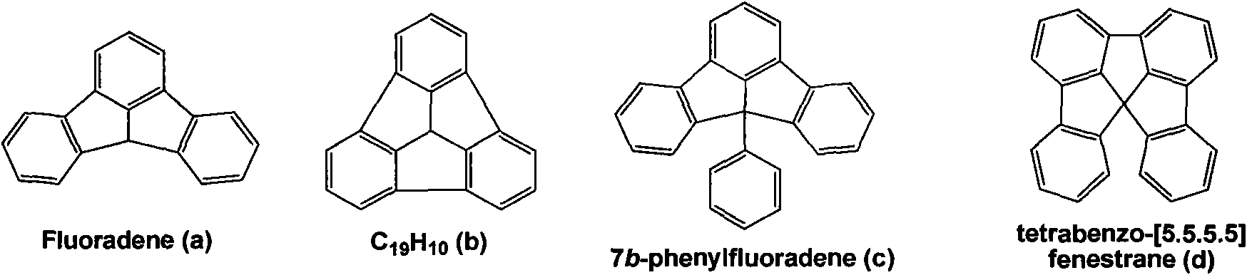 Fluoradene derivative and preparation method thereof