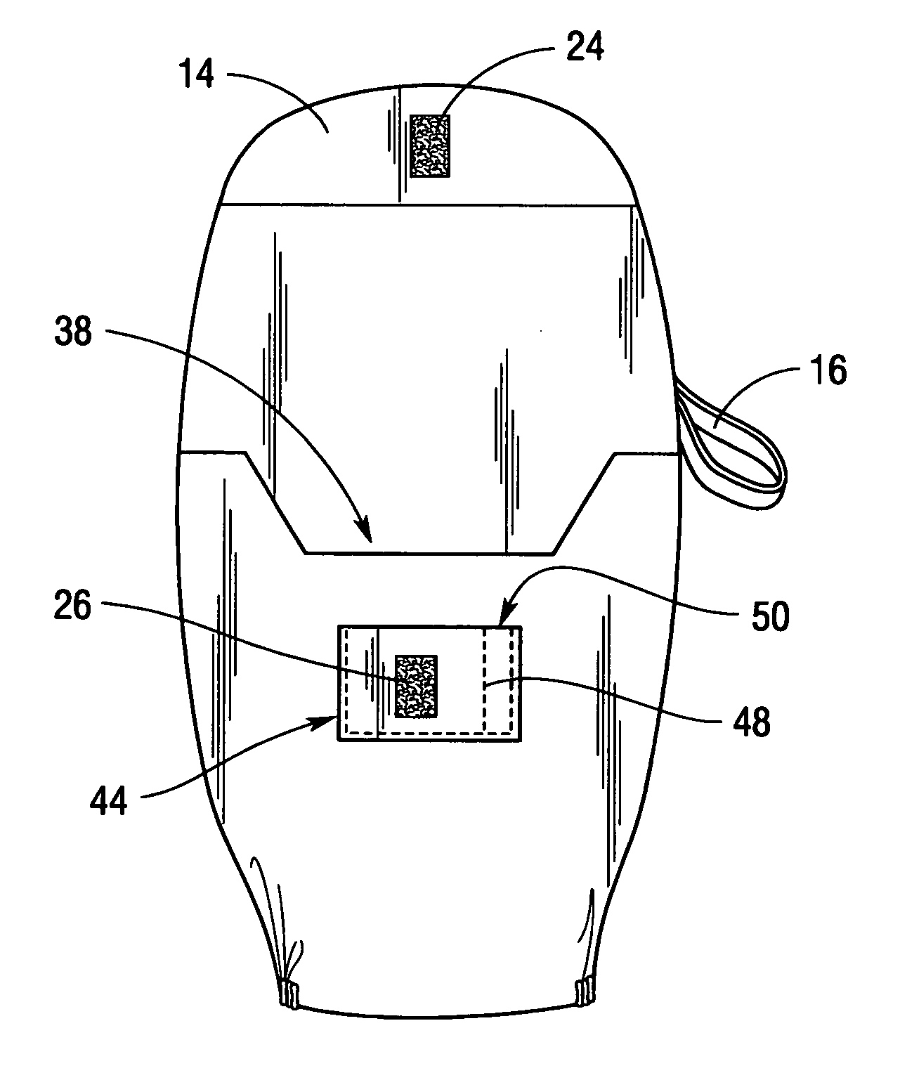 Golf bag cover