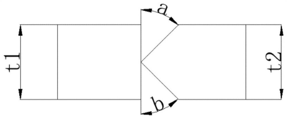 Weldability test method for evaluating toughness of welding heat affected zone of medium-thickness plate