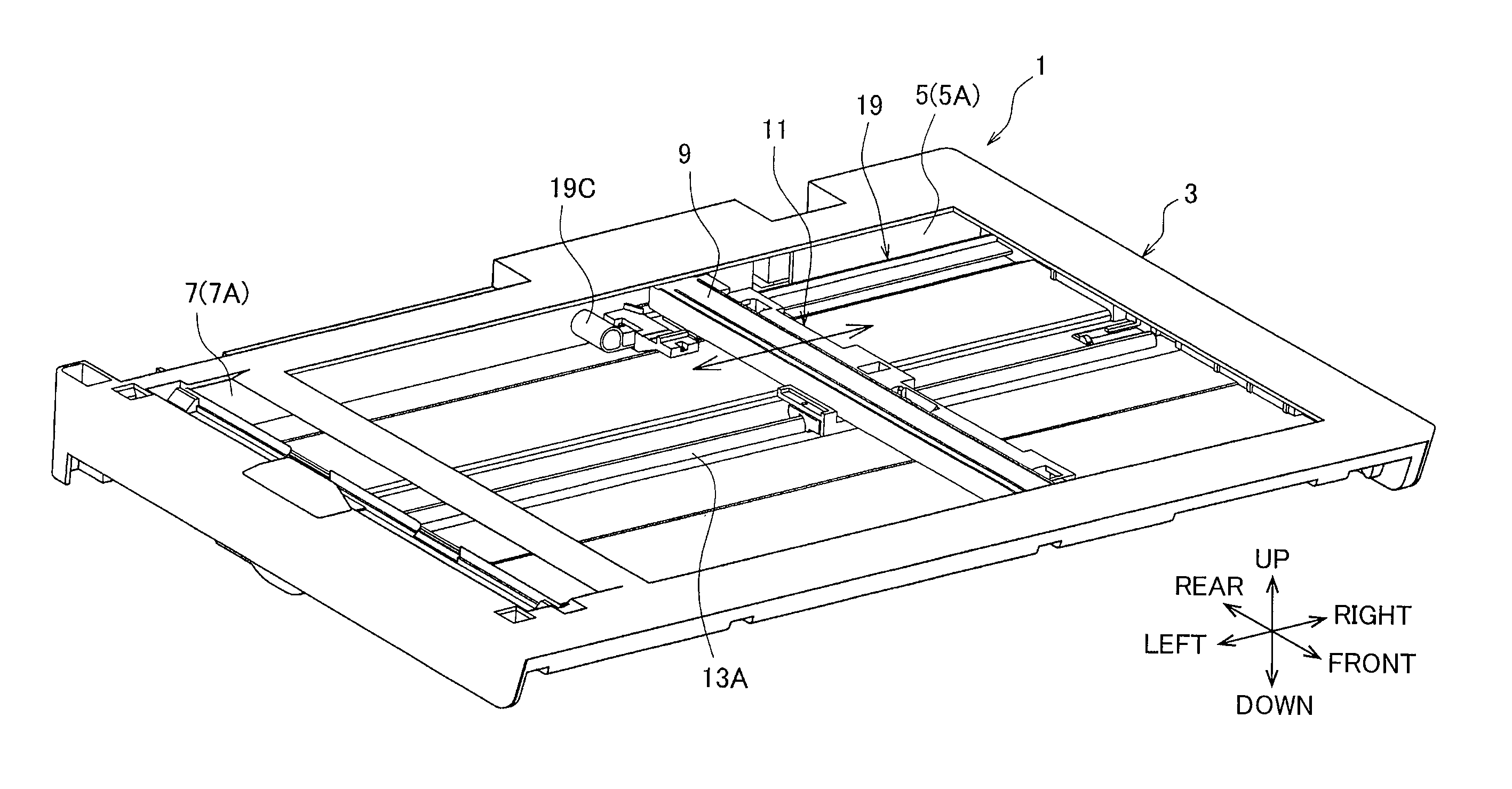 Cable Arrangement Structure and Image Scanner Employing the Same